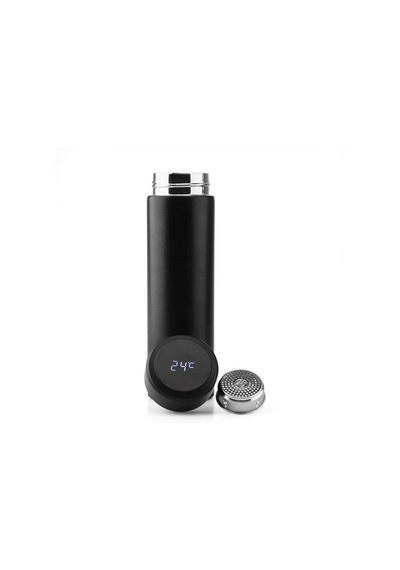 Mobee Siyah Dokunmatik Ekranlı Sıcaklık Göstergeli Demleme Üniteli Vakum Pedli Akıllı Termos 480 Ml Sku: Smg8690010196361 Açık