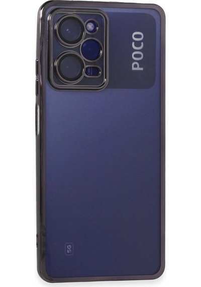 Newface - 316 - Xiaomi Poco X5 Pro 5g Kılıf Razer Lensli Silikon - Edntrend - - Mor