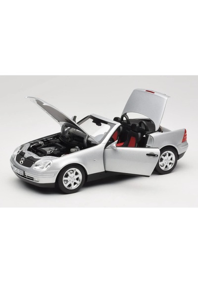 1:18 Norev 1996 Mercedes Benz Slk 350 Brillant Silver