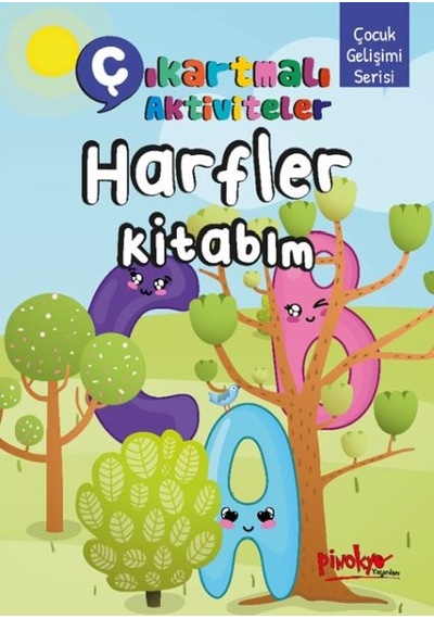 Çıkartmalı Aktiviteler Harfler Kitabım