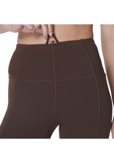 Sweaty Betty Sweaty Betty Super Soft 7/8 Kadın Kahverengi Yoga Tayt 44049 Kahverengi