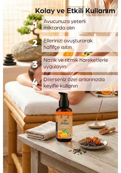Masaj Yağı - Portakal Aromalı Vücut Aromaterapi 100 Ml - 635846700