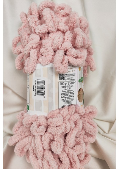 Puffy Pudra El Örgü İpi 100gr. 9mt. 5'li Paket - Renk: 161