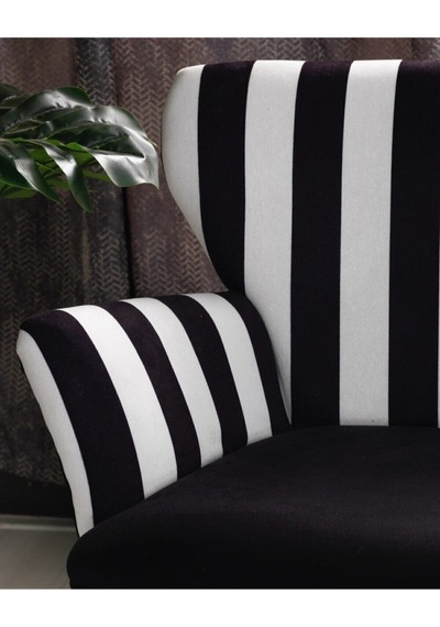 Esertrade Enfiga 2+1+1 Kollu Çay Seti Lükens Ayak Zebra