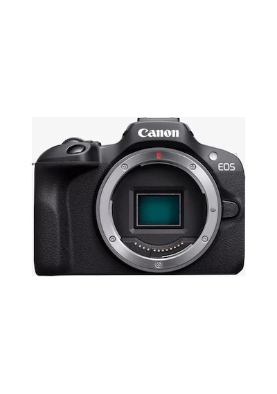 Canon R100 Aynasız Fotoğraf Makinesi RF 18 - 45 + RF 75 - 300 Double Lens Kit