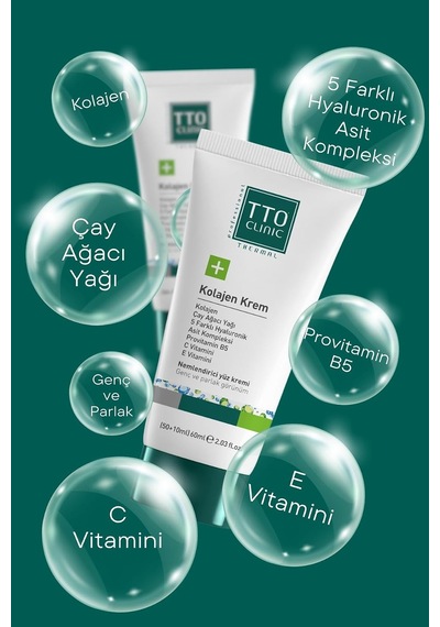 Clinic Kolajen Nemlendirici Gündüz Kremi 50 Ml