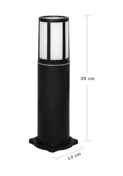 Bahçe Aydınlatması Galata Kafesli 35 Cm Set Üstü Yer Aydınlatma Zita Bahçe Lambası