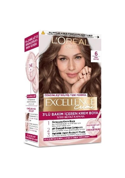 Loreal Excellence Boya 6 Açık Kahve