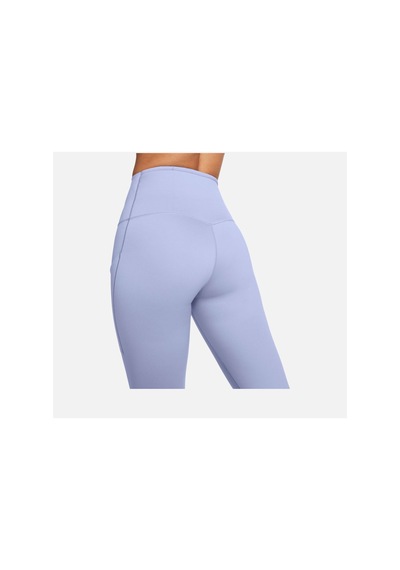 Nike Dri-fit Go Firm-support High-waisted 7/8 Running Kadın Tayt Mor