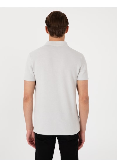 Pierre Cardin Erkek Gri Tişört 50310171-vr024 Gri