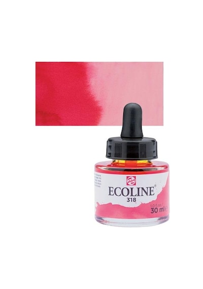 Talens Ecoline Sıvı Suluboya 30ml - Carmine 318