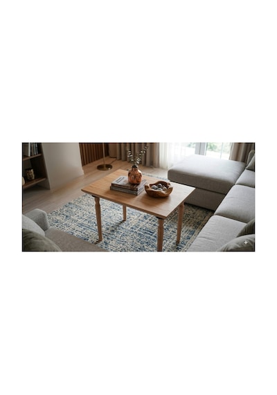 Doğal Ahşap Konik Oymalı Ayak 45 Cm Masa Sandalye Sehpa Ayağı 4' Lü Set Düz Aparat Ve Vida Hediyeli Kahverengi
