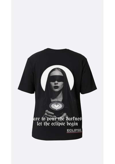 Eclipse Oversize T-shirt Siyah