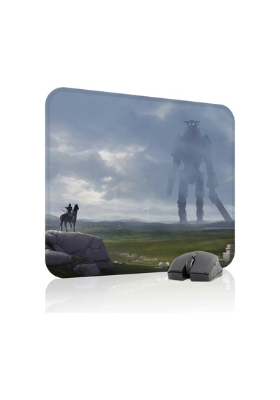 Shadow Of The Colossus Dikişli Kauçuk Oyuncu Mousepad V2 - 48x40 Xl Gaming Mouse Pad