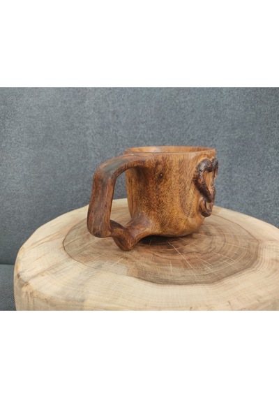 Kuksa Kalp Figürlü Ceviz 160 Ml Çok Renkli