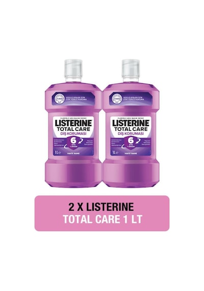 Listerine Total Care Diş Koruması 1000 ml x2
