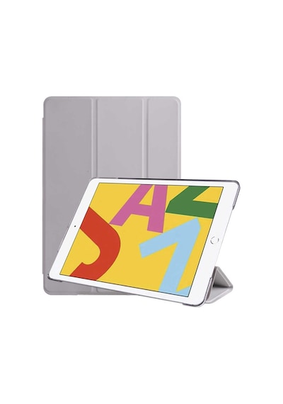 İpad 10.2 2020 8.nesil A2270-a2428-a2429-a2430 Uyumlu Smart Cover Standlı 1-1 Tablet Kılıfı - Mavi - T10739