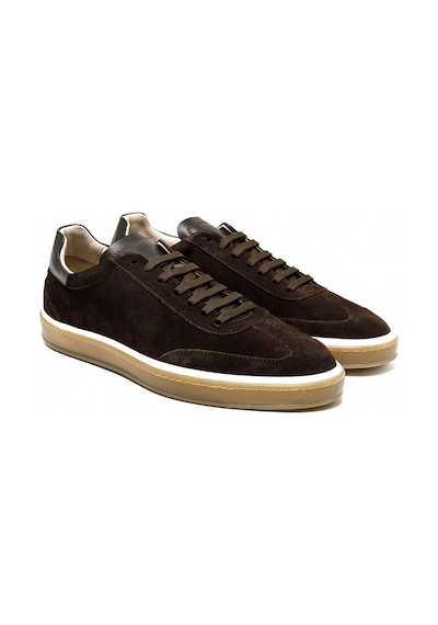 Sneaker Günlük Erkek Diğer Mo-26550a001-26550 Giuseppe Mengoni Kahve Süet Kahverengi