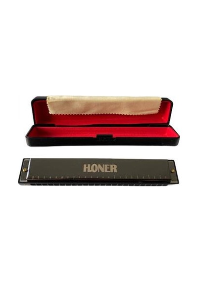Honer 24 Delikli Özel Kutulu  Harmonika-24 Delik Mızıka