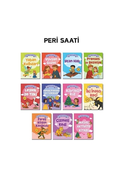 Peri Saati Seti 10 Kitap +1 Aktivite Takım / Kolektif