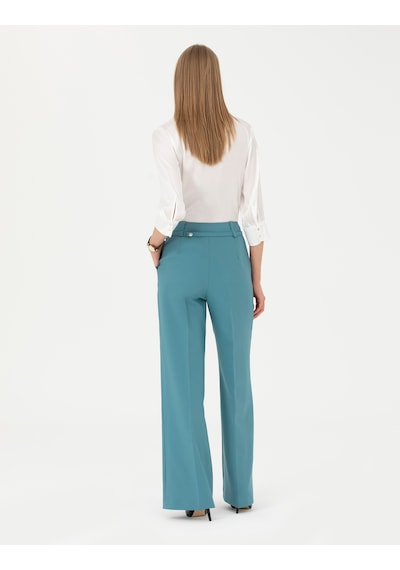 Pierre Cardin Kadın Petrol Pantolon 50273084-vr102 Petrol