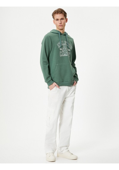 Koton Kolej Baskılı Hoodie Kapşonlu Kanguru Cep Detaylı Haki 4wam70216mk Haki Koton Kolej Baskılı Hoodie Kapşonlu Kanguru Cep Detaylı Haki 4wam70216mk Haki