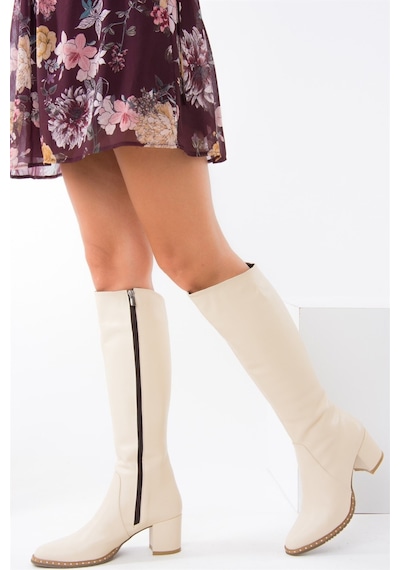 Fox Shoes Bej Kadın Çizme C654652709 Bej