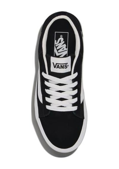 Vans Vero Ls Suede/canvas-14079 Black/whıte