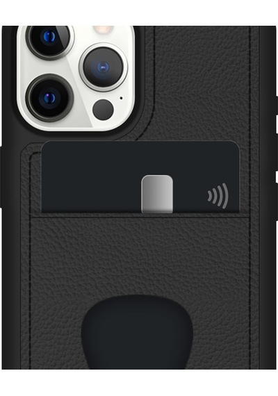 Fitcase Apple Uyumlu iPhone 12 Pro Kilif Proda Deri Tek Kartlik Cepli Kapak 500616741