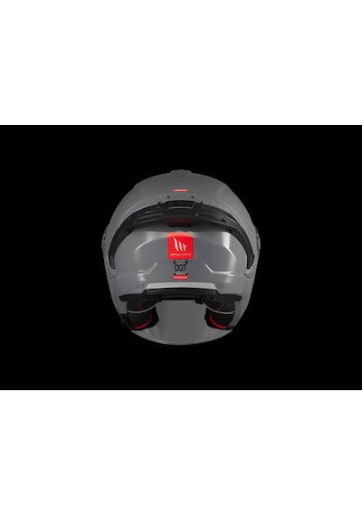 Kask Mt Cosmo Sv A12 Parlak Nardo Gri Gözlüklü Nardo Gri