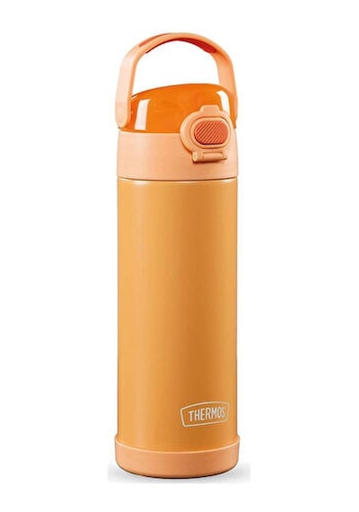 Thermos F422 Funtaıner Cocuk Pıpetlı Termos 0,47l Pipetli Termos F422-024368 Turuncu