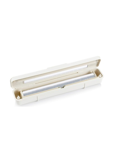 Tescoma Flexispace 899478 Şeffaf Film Ve Alüminyum Folyo Dispanseri, Beyaz Sku: Smg8690010570710 Açık Bej