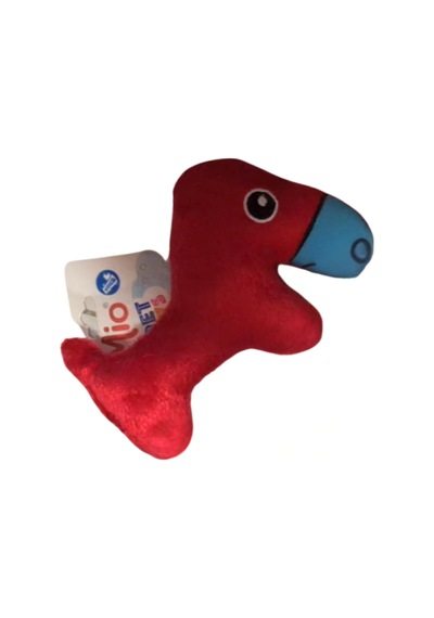 Peluş Kedi Oyuncağı Kırmızı