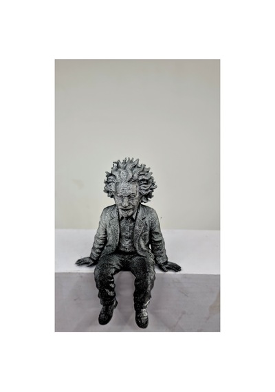 Oturan Albert Einstein Figür 10 Cm