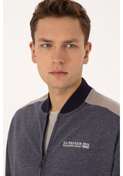 U.s. Polo Assn. Erkek Mürdüm Hırka Örme 50315820-vr074 Murdum