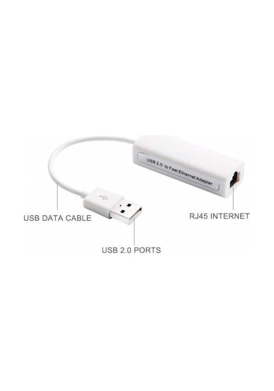 USB Ethernet Kartı (USB To Rj-45) 10/100 - USB2.0 (C-840)