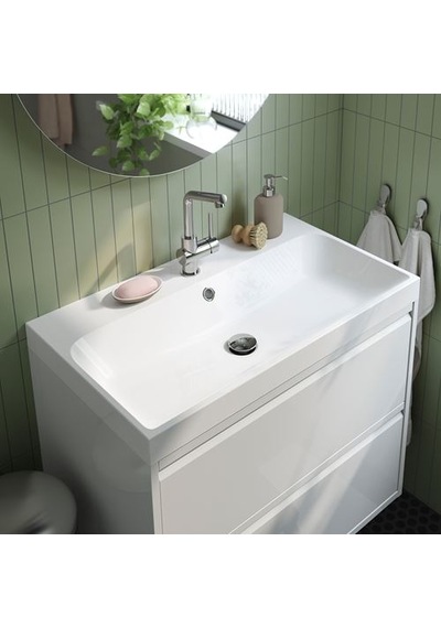 Ikea Lundskär Lavabo Bataryası, Krom Kaplama, 26 Cm