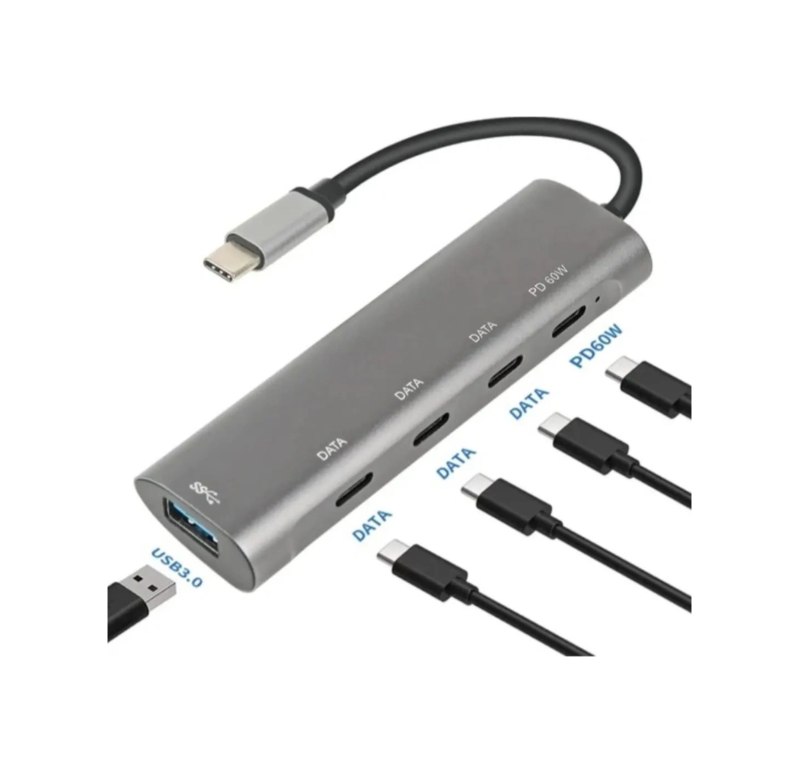 Zr268 Type-c 5 İn 1 Pd Hub Tg 5klfk5h