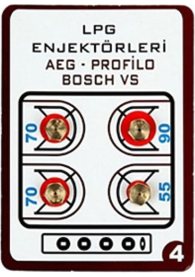 Lpg Dönüşüm Memesi Bosch-Aeg Enjektör No:7