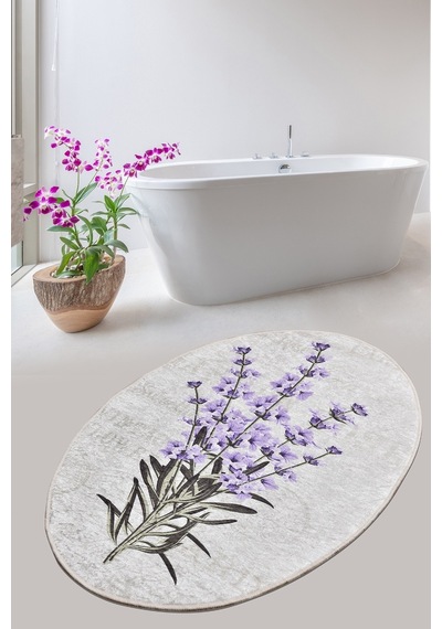 Lavender Djt 80X120 Cm Banyo Halısı, Pasas