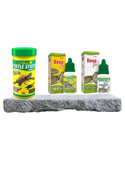 Purecanpati Kaplumbağa Stick Yem Ve Bakım Seti Vitamin,kabuk Koru