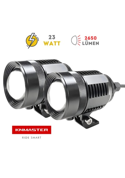 Knmaster Bullet 23w Motosiklet Led Sis Farı