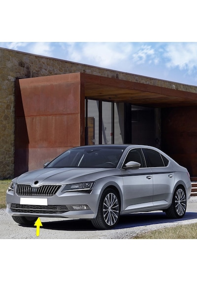 Skoda Superb 15-19 Ön Tampon Alt Orta Plastik Rüzgarlık 3v0807061