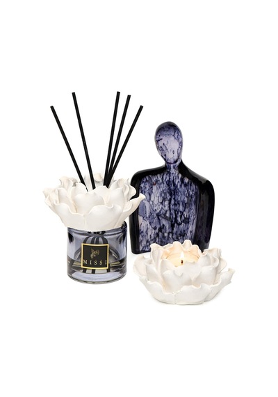 Aura Collection Oda Kokusu & Mumluk Set- Black Vanilya Vanilya