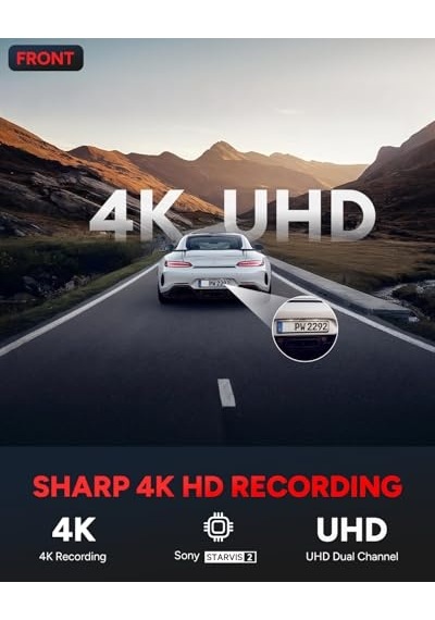 Sjcam M60s Araç Kamerası 4k/30 Frm 170 Açı Tek Kamera
