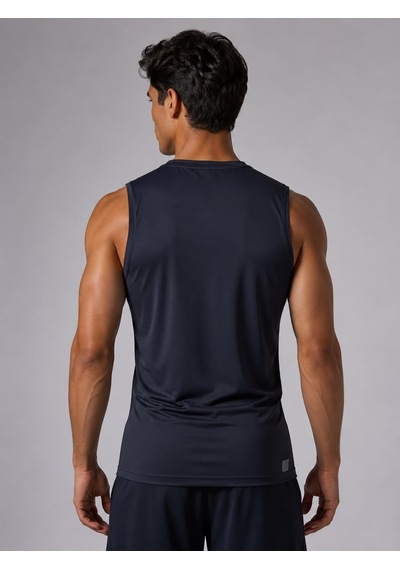 Umbro Dry Top Erkek Lacivert Spor Atlet Sıfır Kollu Tişört Tf0059
