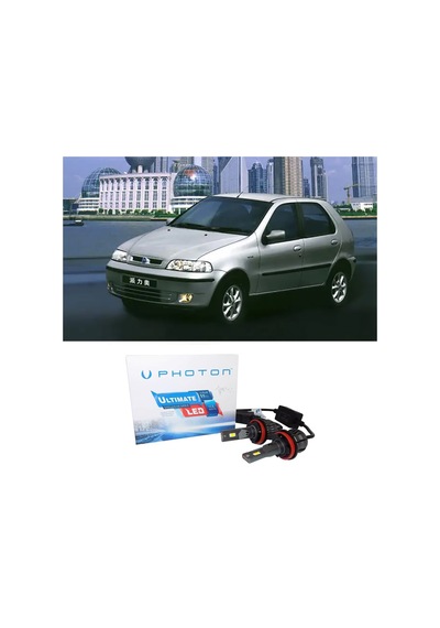 Fiat Palio Led Xenon Kısa Far Ampulü H7 Ultimate 9500 Lumens Yeni Seri Beyaz 1998-2002