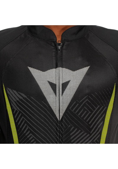 Dainese Daınese Herosphere Black Whıte Yellow Fluo Aır Tekstil Mont Renkli