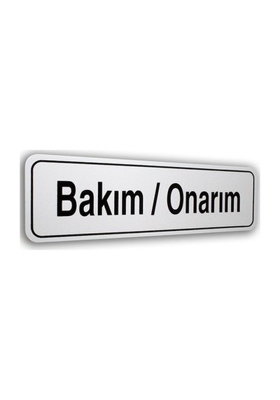 İzmir Fırça Elegan Pvc Tabela Bakım / Onarım 7 25cm