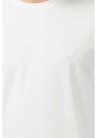 Nautica Erkek Beyaz Regular Fit T-shirt-14592